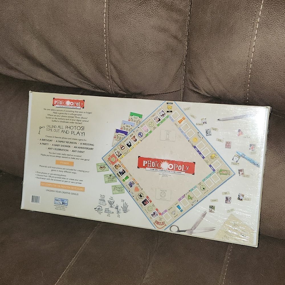 Photo Opoly Board Game NIP - Picture 2 of 4